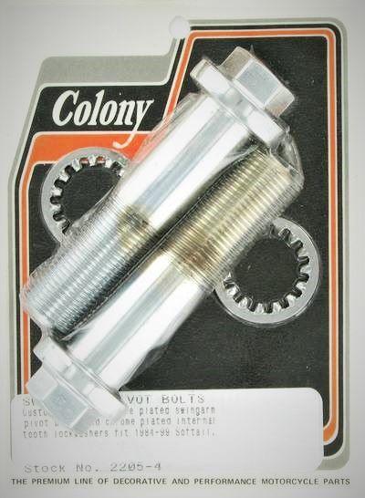 SWINGARM PIVOT BOLTS